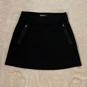 Nike black golf performance skort size S